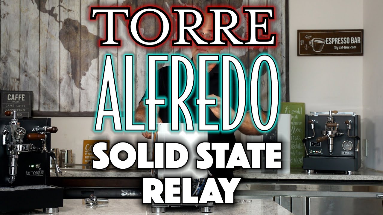 Which SSR is placed into the Torre Alfredo Espresso Machine?
