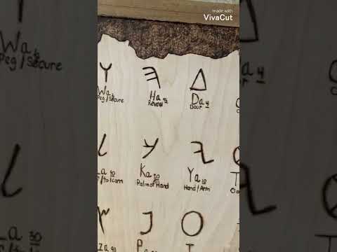 Learning Paleo Hebrew | Alphabets | The Judah Exhibition