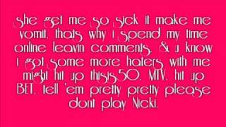 Still I Rise - Nicki Minaj ( lyrics ON-SCREEN ] *
