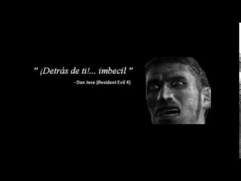 Resident Evil 4 Detras de ti imbecil