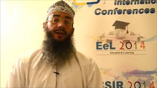 Prof. Said Aldhafri at EeL Conference 2014 by GSTF