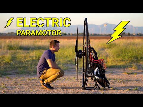 I FINALLY Bought An ELECTRIC Paramotor!