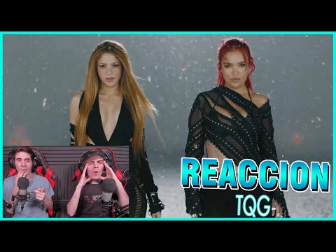 ARGENTINOS REACCIONAN A KAROL G, Shakira - TQG (Official Video)
