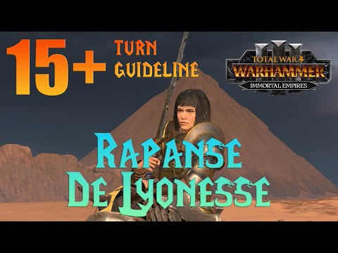 Repanse De Lyonesse 15+ turn guideline / detailed turn by turn - Immortal Empires on legendary