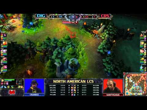 DIG vs CRS - LCS 2013 NA Spring W4D1 (English)