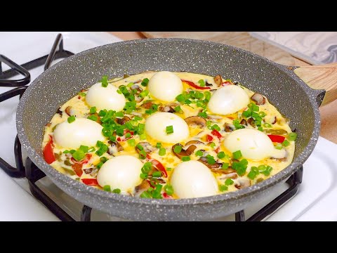 Never have I ever eaten eggs so delicious! Simple and easy breakfast! Quick recipe!