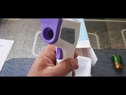 Unboxing infrared thermometer TD133