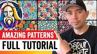 Create Amazing Patterns Using Leonardo.AI and How to use it for Print on Demand