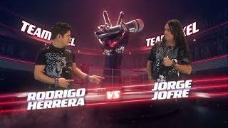 ¡Axel y Becky G preparan a Rodrigo Herrera y Jorge Jofre para la batalla! - La Voz Argentina 2018