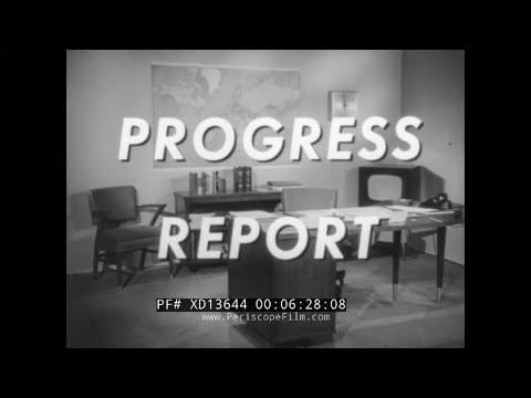 1956 INTERNATIONAL BUSINESS MACHINES  IBM  PROGRESS REPORT   MAINFRAME COMPUTERS  XD13644