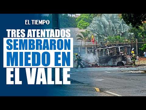 Tres atentados con explosivos generaron temor en el Valle del Cauca | EL TIEMPO