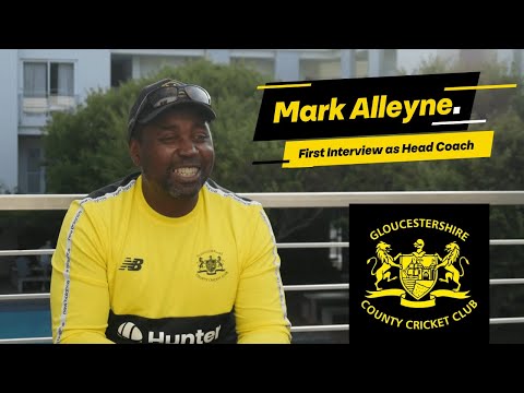 INTERVIEW | Mark Alleyne's first interview as Gloucestershire's new Head Coach