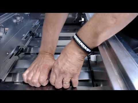 Blaze Grills - How to remove the drip pan baffles, for cleaning.