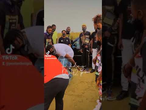 BIG BANGA FT YAFSEH IN PINKY DOPE VIDEO SHOOT