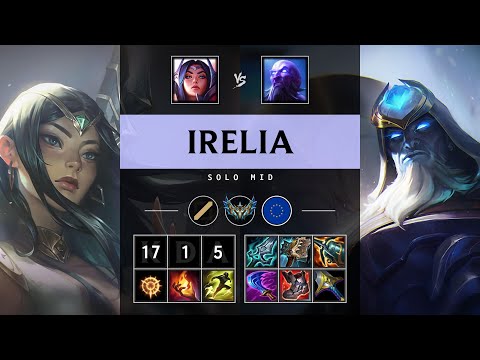 Irelia Mid vs Ryze - EUW Challenger Patch 25.17