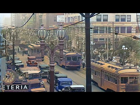 Ninety Years Ago Los Angeles Was Still Full Of Traffic