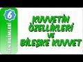 6. Sınıf Fen Bilimleri | Kuvvetin Özellikleri ve Bileşke Kuvvet