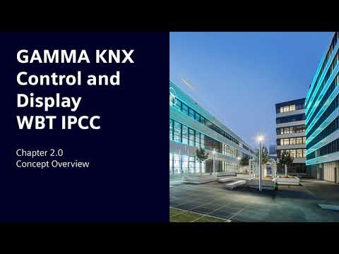 2.0 Siemens GAMMA KNX IP Control Center V4.2.4 - Concept