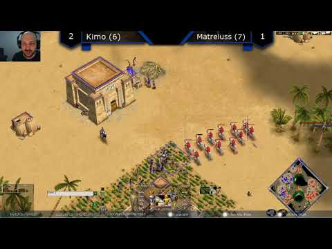 Matreiuss (7) vs Kimo (6) - Age of Mythology: The Titans (Game 4)