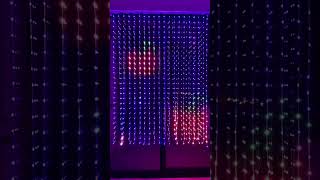 Govee curtain lights, Smart WiFi LED lights #govee #light #curtains #halloween #gaming #visual
