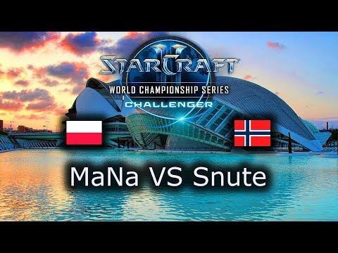 MaNa VS Snute - PvZ - Grupa B - WCS Challenger EU 2018 Season 2 - polski komentarz