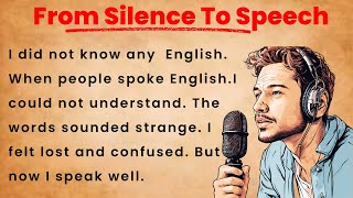 From Silence To Speech || Improve Your English || Learn English Speaking || Graded Reader