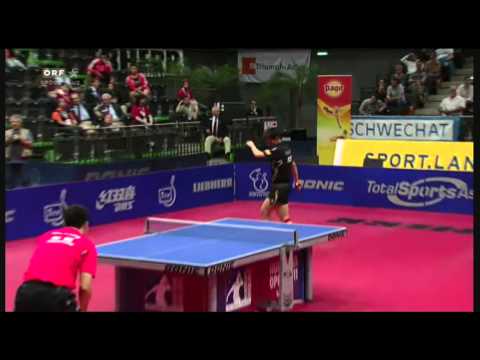 2011 Austrian Open (ms-f) MA Long - ZHANG Jike [HighQuality/Full Match 2/5]