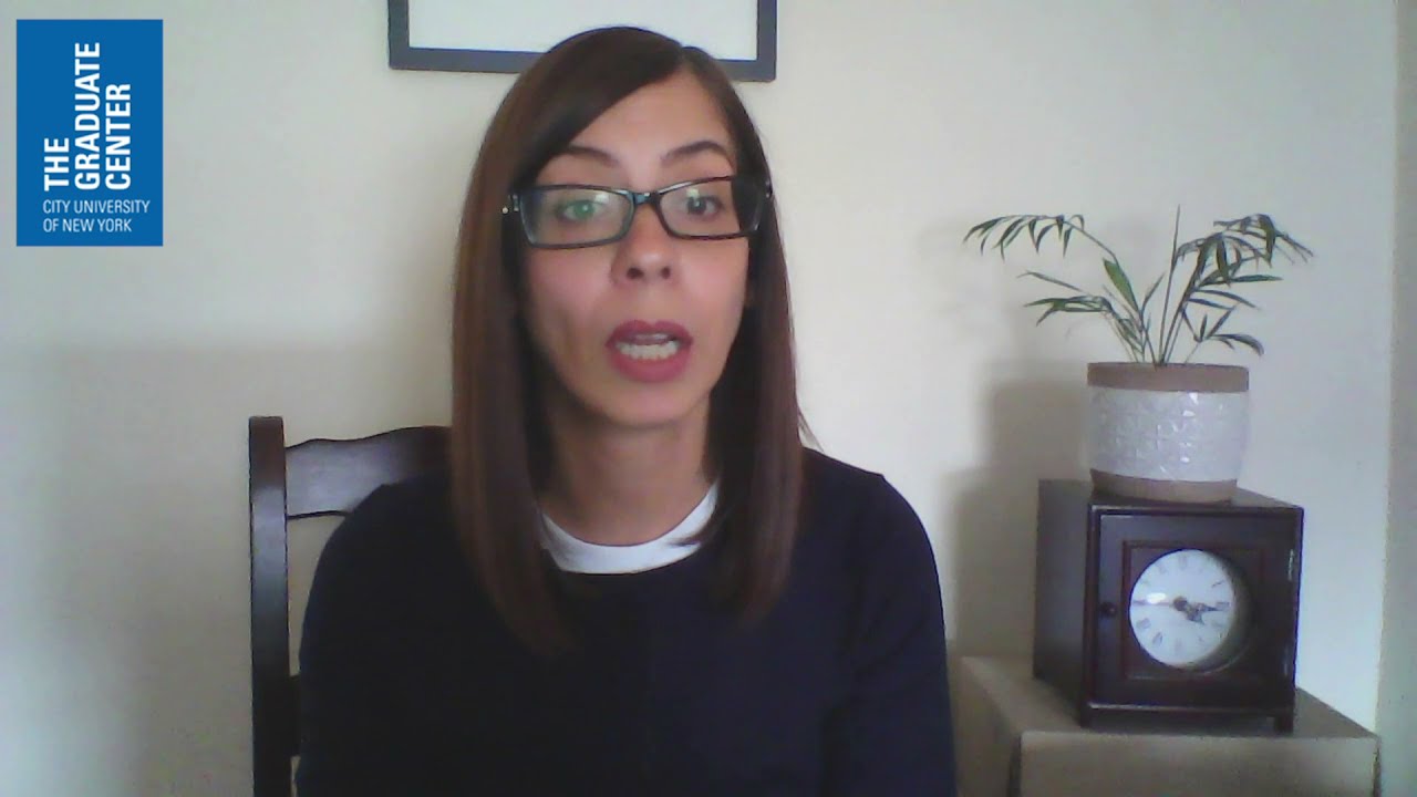 Dissertation Showcase Presenter: Virginia Diaz Mendoza