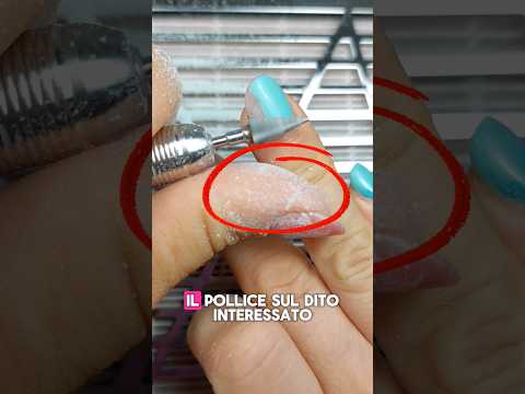 Trucchetto per mano non dominante 🤩 #ricostruzioneunghie  #smontaggio  #gel