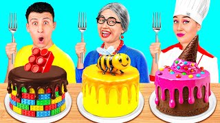 Me vs Grandma Cooking Challenge | Kitchen Gadgets and Parenting Hacks by TeenChallenge