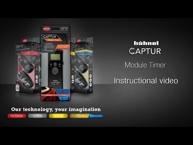 Vidéo HAHNEL CAPTUR TIMER kit CANON