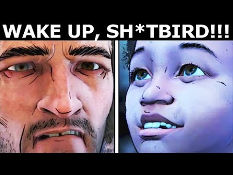 AJ Calls Abel a Sh*tbird - The Walking Dead Final Season 4 Episode 3: Broken Toys