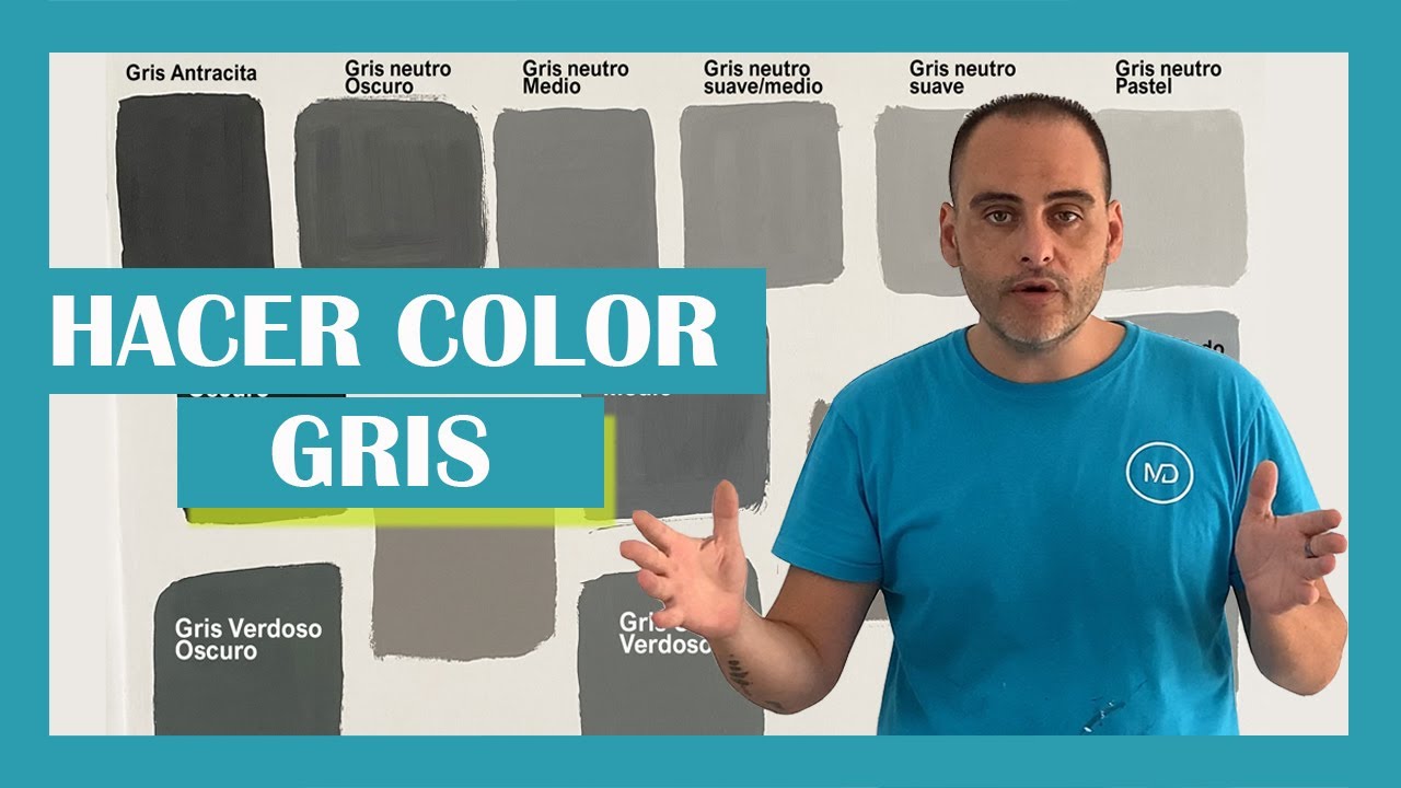 ¿Cómo se hace pintura GRIS?