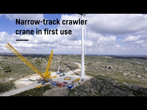 LR 1700-1.0W narrow-track crawler crane on its first job | Liebherr