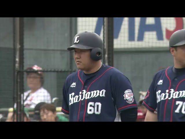 【5回表】ライオンズ・中村 1軍復帰後初ヒットが追撃のタイムリーヒットに!! 2016/7/3 E-L