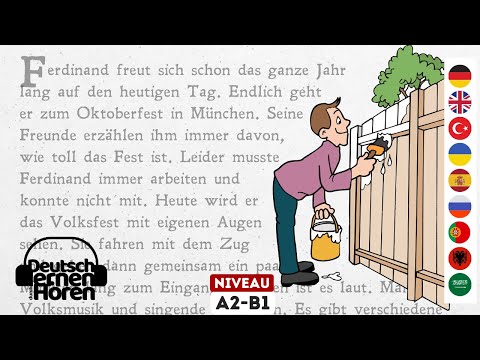 #764 Deutsch lernen mit Geschichten | Deutsch lernen durch Hören - A2-B1 - zum Hören und Lesen
