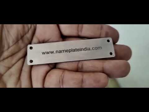 Stainless Steel Labels Name Plates