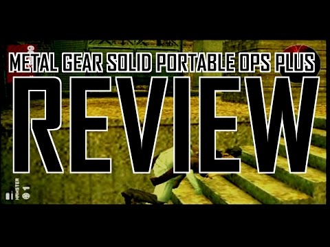 metal gear solid portable ops plus psp cso