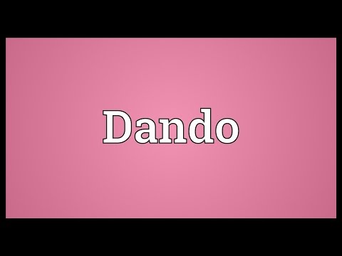 Dando Meaning