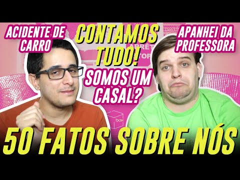 50 FATOS SOBRE MIM (NÓS) | DRAGBOX