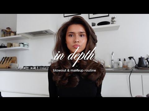 My Signature Blowout & Everyday Makeup Routine | Full Tutorial + Tips