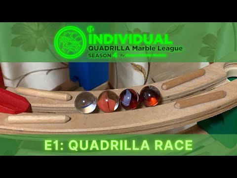 E1: Quadrilla Race | Individual Quadrilla Marble League Season 4