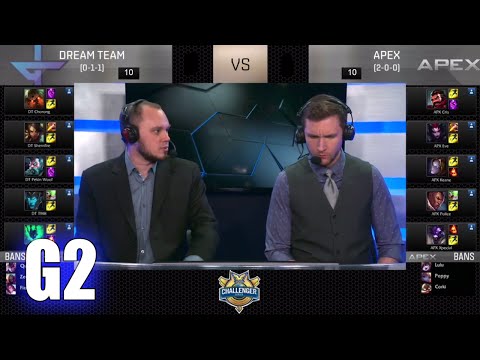 Apex (w/ Keane & Xpecial) vs Dream Team | Game 2 Week 3 S6 NACS Spring 2016 | APX vs DT G2 W3