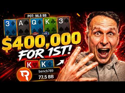 I go FULL MANIAC on a $5,000 Money Bubble