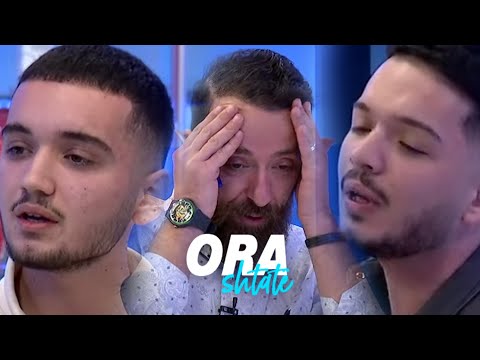 Dy këngëtarët e rinj Erblin dhe Ermal Hoxha interpretojnë këngën "Kalldërmit po m'shkon si shah"