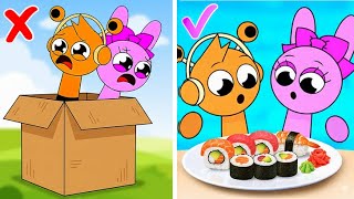 Download the video "Na vida real! *Meu Sprunki ganhou vida AGORA! Miniaturas e gadgets DIY*"