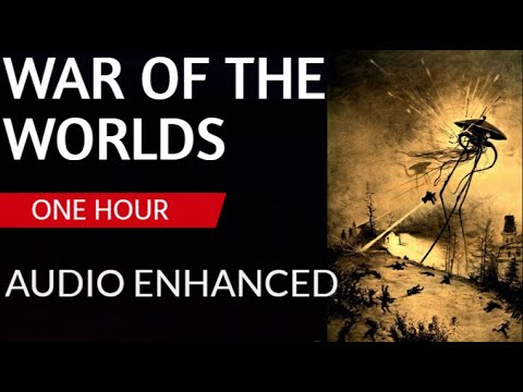 WAR OF THE WORLDS -original radio broadcast  - BLACK SCREEN / ENHANCED AUDIO