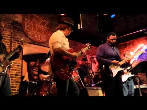 Matt "The Rattlesnake" Lesch w/ Kingdom Brothers - Sky is Crying - BB's Jazz Blues and Soups