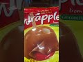 Caramel apple from wrapples