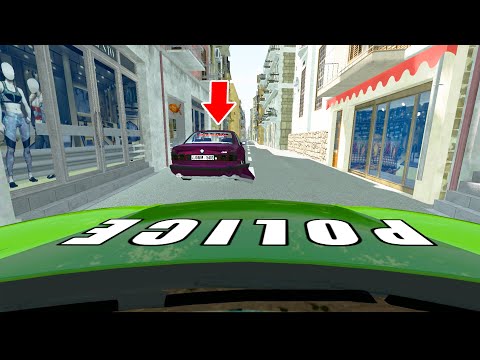 Epic Street Cars Chasing - BeamNG Drive